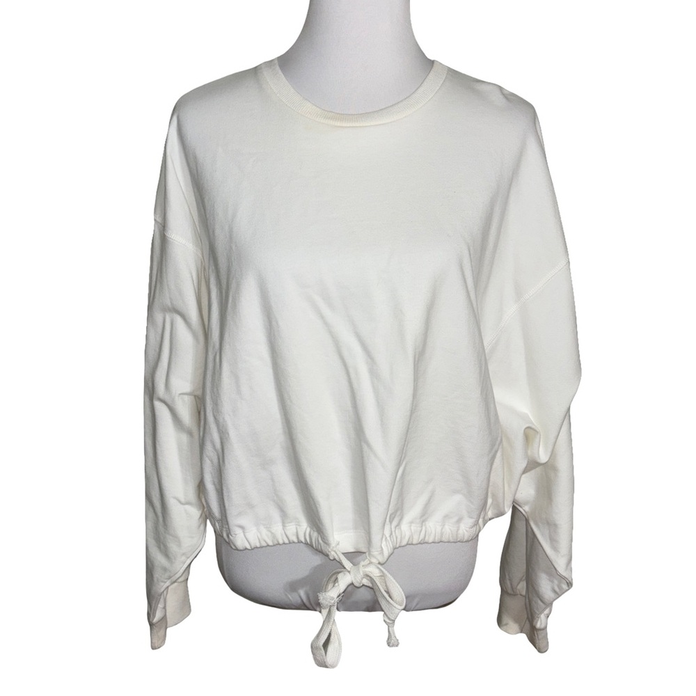 Sabo Skirt Cream Tie Front Sweater